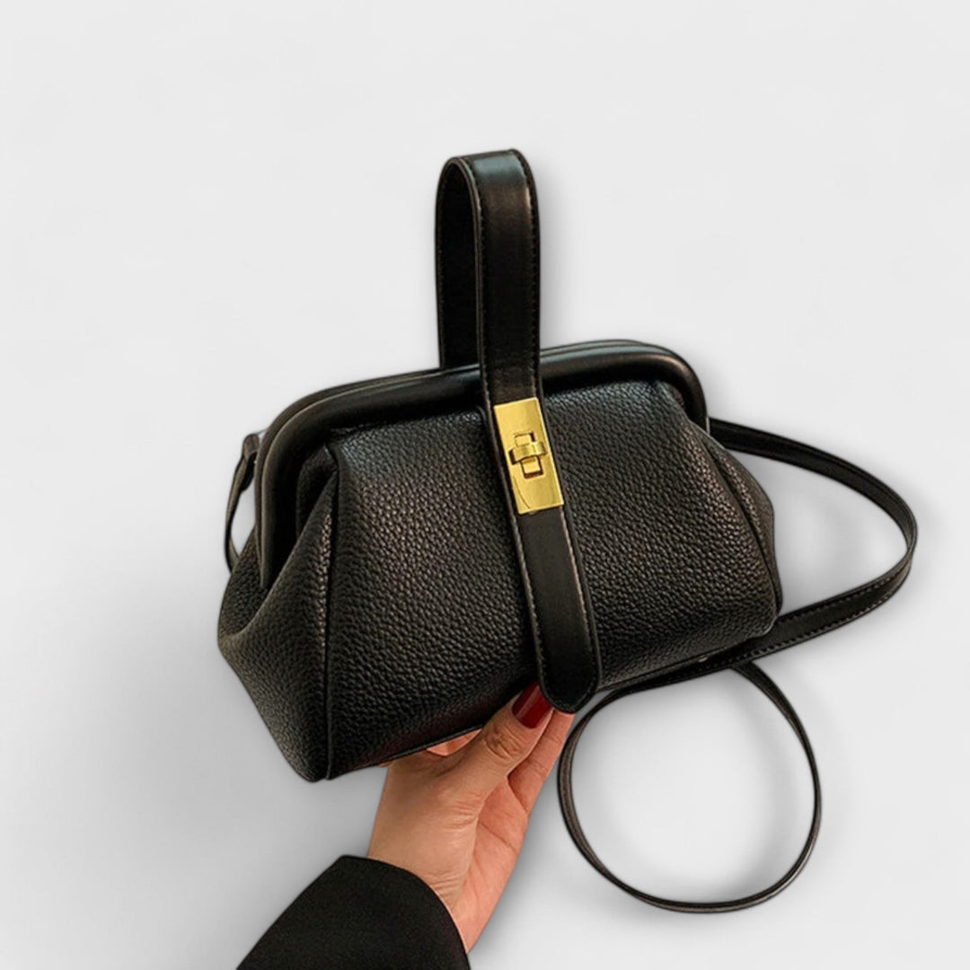 Sac bandoulière mini noir élégant pour femme, parfait pour soirée ou usage quotidien.