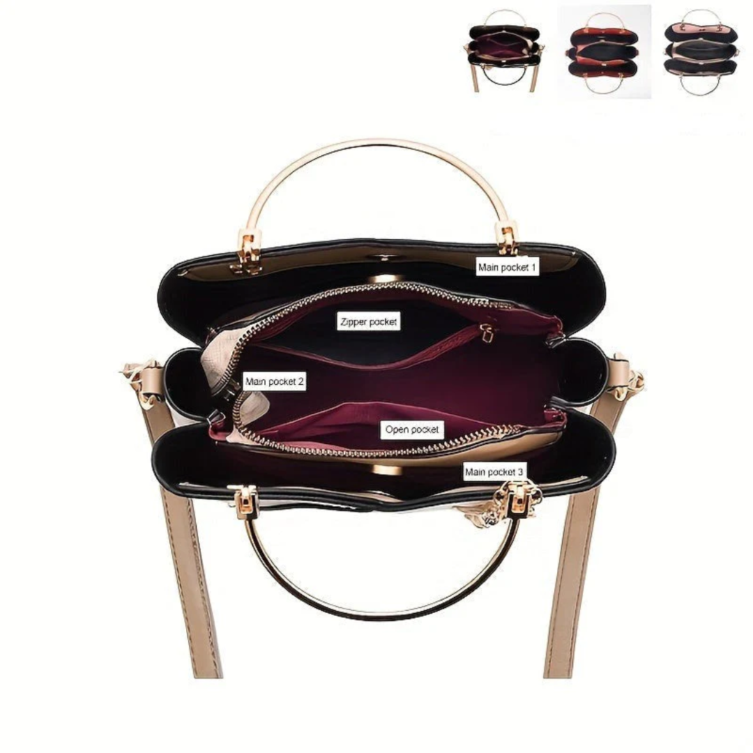 Sac à main fourre-tout spacieux pour femme, polyvalent, parfait pour usage quotidien.
