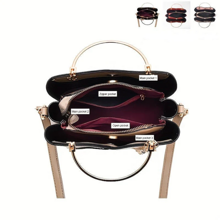 Sac à main fourre-tout spacieux pour femme, polyvalent, parfait pour usage quotidien.