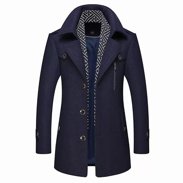 Veste homme chic et intemporelle, mode masculine raffinée. Confortable et vêtement extérieur polyvalent.
