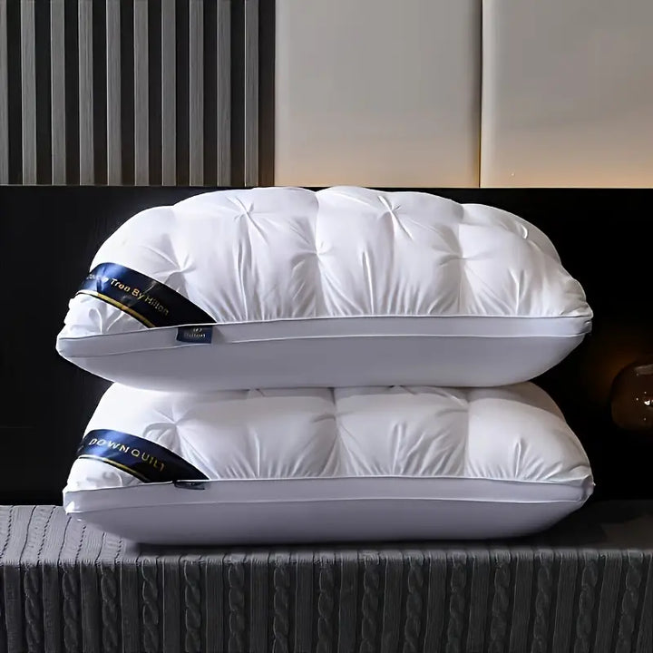 Coussin de soutien ergonomique pour un sommeil profond, confort cervical et relaxation. Idéal pour la literie adulte.