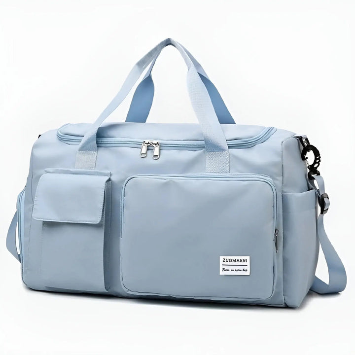 Sac week-end spacieux et étanche, parfait pour escapades, multifonction et unisexe.