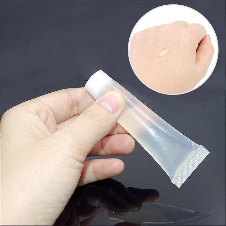 Pack de 5 gels conducteurs haute qualité pour doppler fœtal, idéal pour le suivi bébé et maternité.