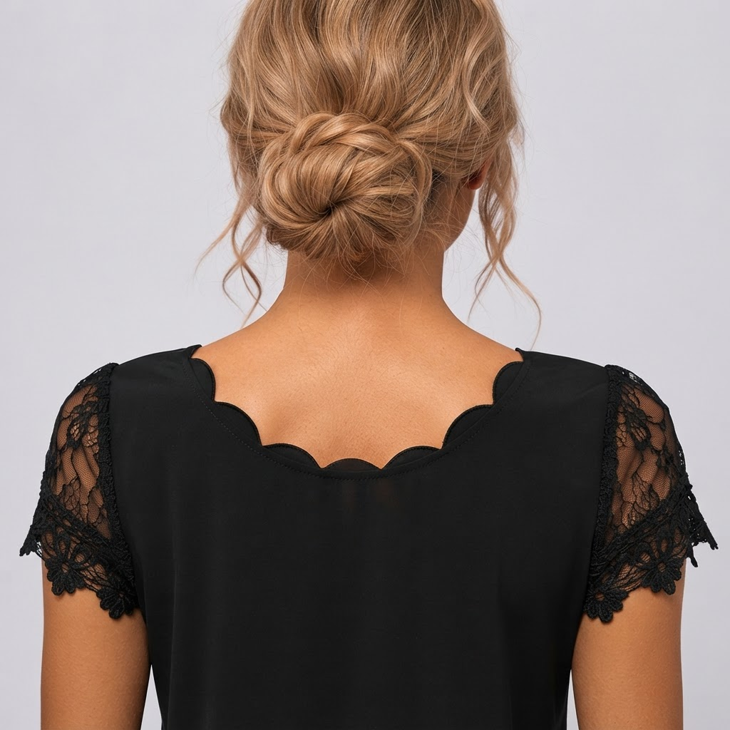 Look féminin avec cette robe confortable, style élégant, polyvalente pour toute occasion.