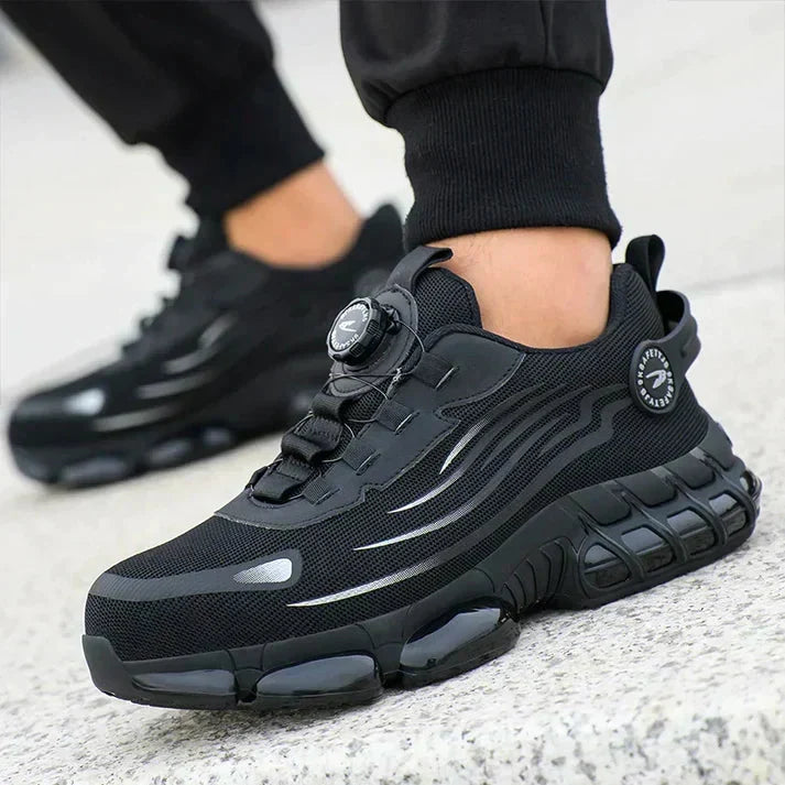 Chaussures fitness homme chunky, semelle coussin d'air, système de fermeture rotative pour ajustement parfait.