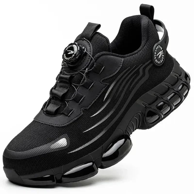Sneakers homme mode pour ville ou sport, design urbain moderne, fermeture rotative pratique, semelle confort air.