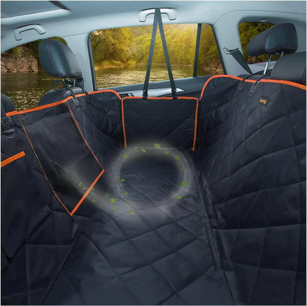 Siège voiture chien imperméable et confortable, assure la sécurité de votre animal lors des trajets.
