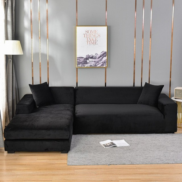 Velours extensible pour canapé: housse intégrale qui allie confort, protection et décoration salon.