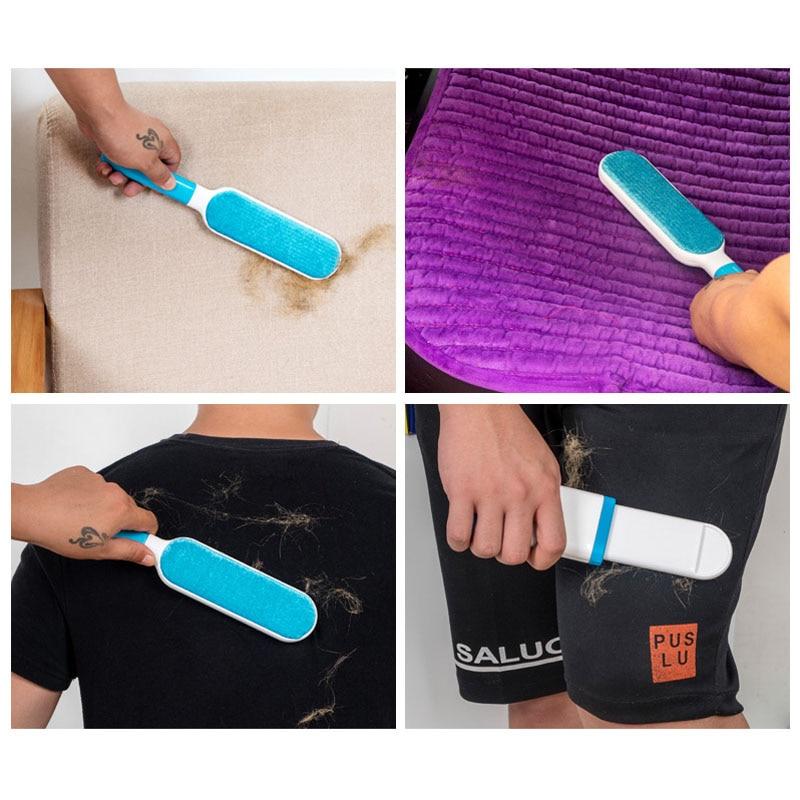 Éliminez les poils de chien et chat de toutes vos surfaces avec cette brosse de nettoyage rapide.
