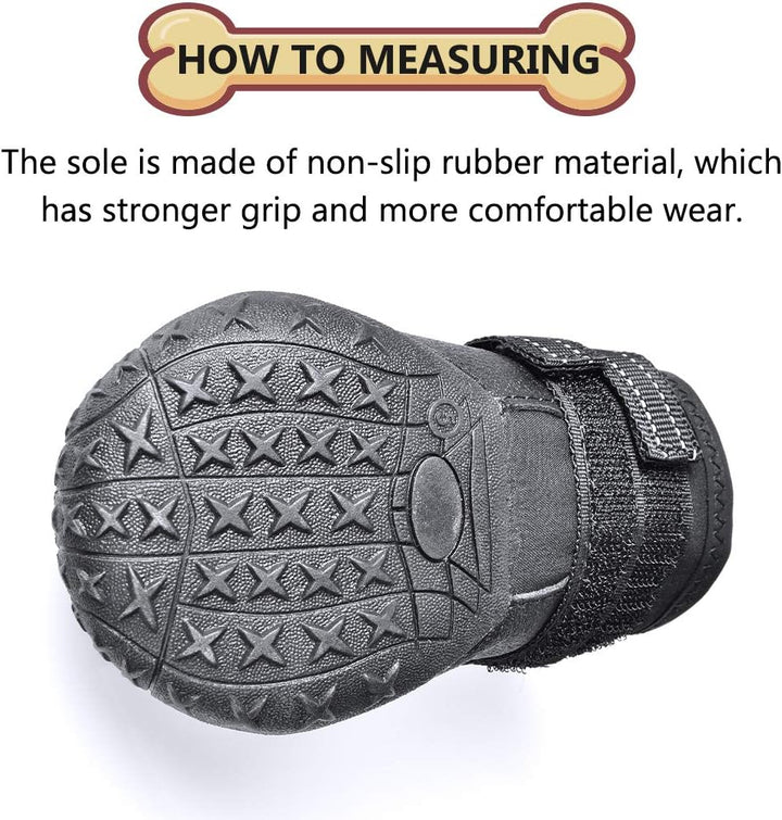 Préparez votre chien aux aventures extérieures avec ces bottes de protection des pattes et confort.