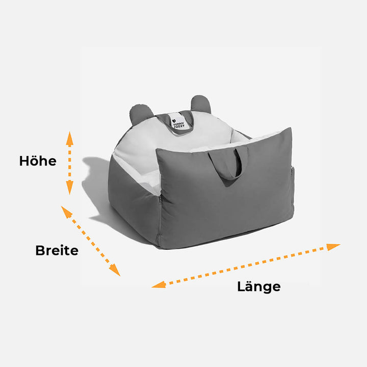 Lit voiture chien robuste et durable, conçu pour la sécurité et le confort de votre animal.