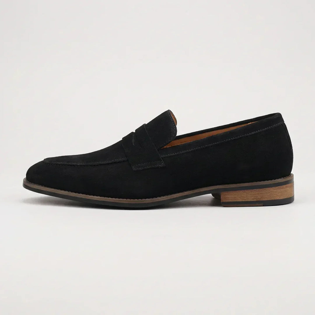 Chaussure derby homme casual confortable, grandes pointures. Élégance quotidienne, facile à enfiler.