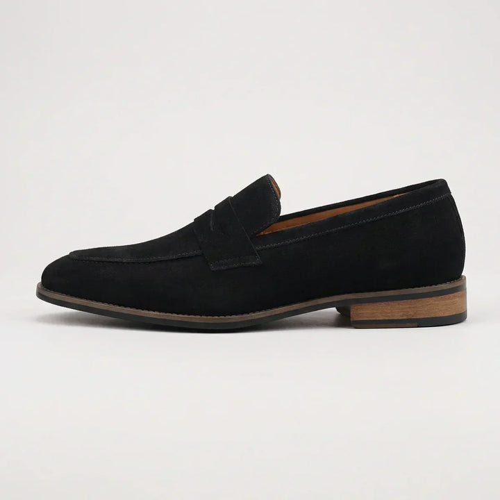 Chaussure derby homme casual confortable, grandes pointures. Élégance quotidienne, facile à enfiler.