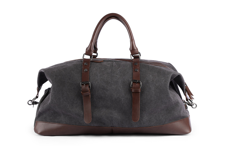 Élégant et pratique sac cabas homme en toile, grand fourre-tout pour voyage et quotidien.