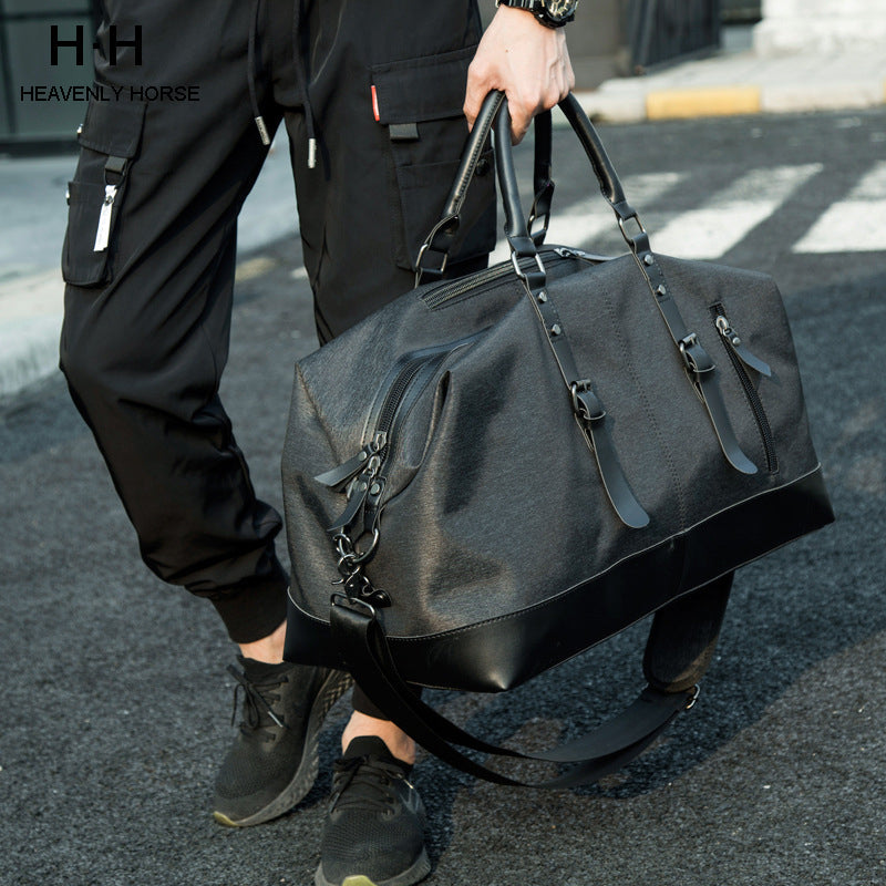 Grand sac de voyage homme pour weekend, bagage cabine spacieux, fonctionnel et stylé.