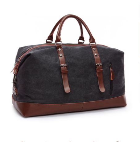 Élégant sac cabas homme en toile pour voyage ou quotidien, pratique et stylé.