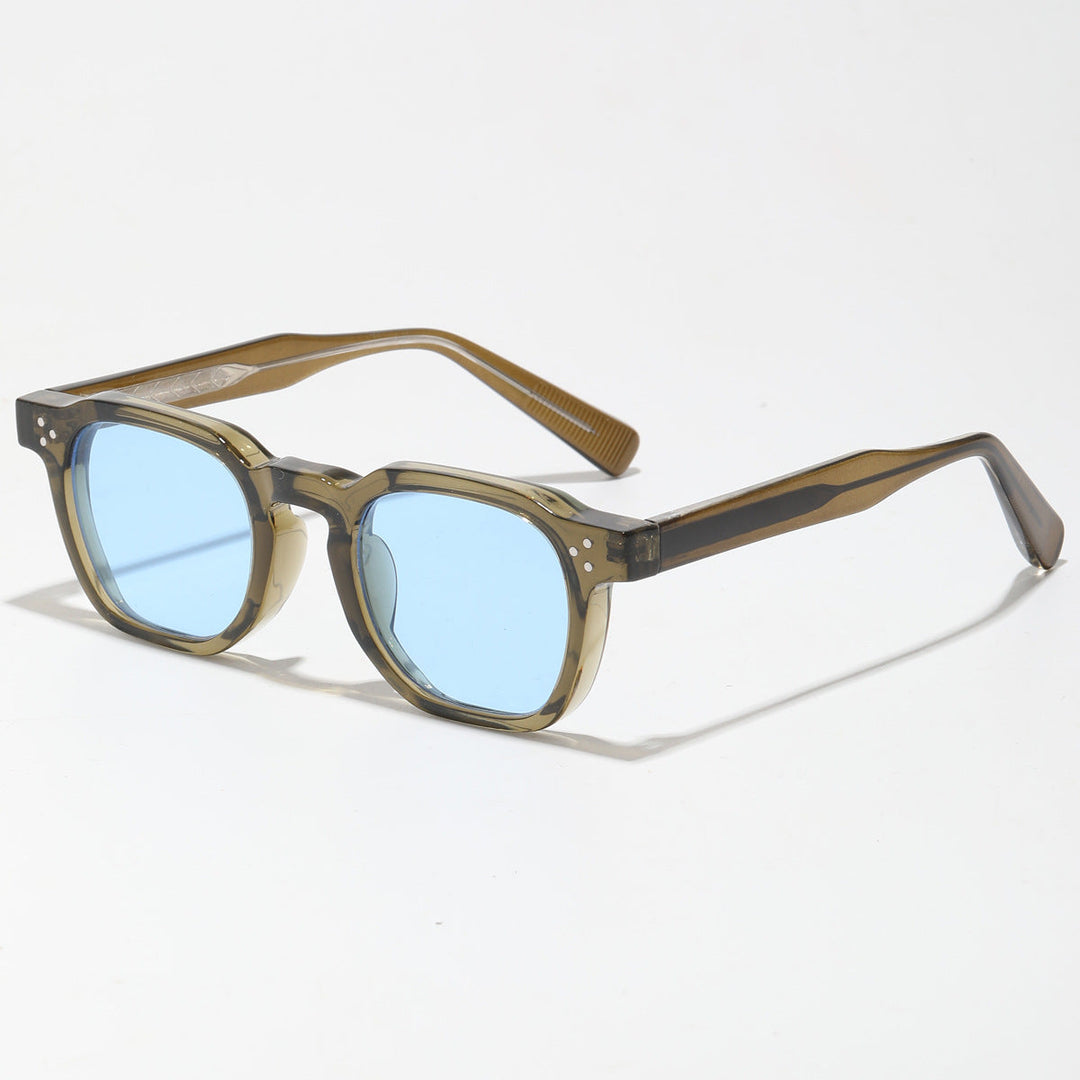 Classiques lunettes de soleil rétro unisexe, design élégant pour la mode printemps/été, excellente protection UV.