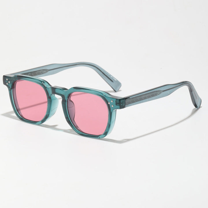Lunettes de soleil rétro unisexe, tendance été, accessoire mode indispensable, protection UV et look vintage.