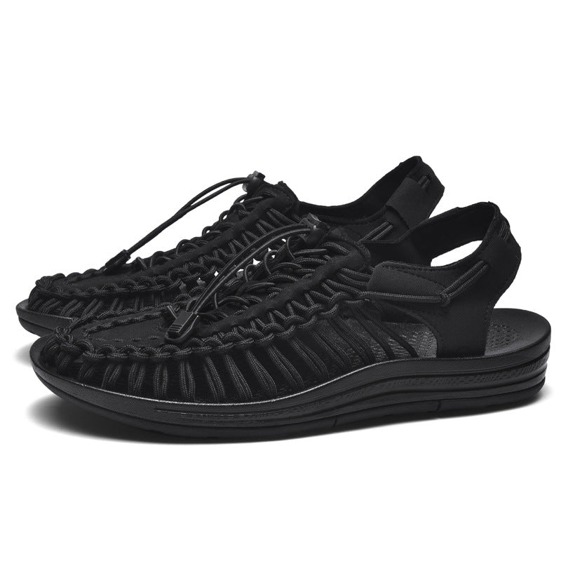 Sandale homme confortable pour l'été. Légèreté et style pour la marche, disponible en grandes tailles pour tous.