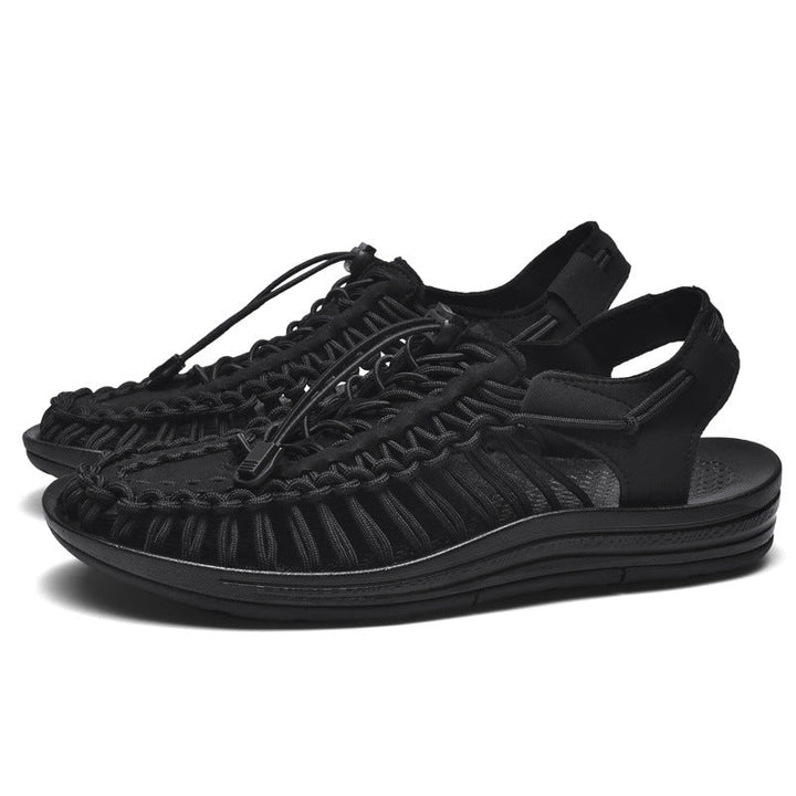 Sandale homme confortable pour l'été. Légèreté et style pour la marche, disponible en grandes tailles pour tous.
