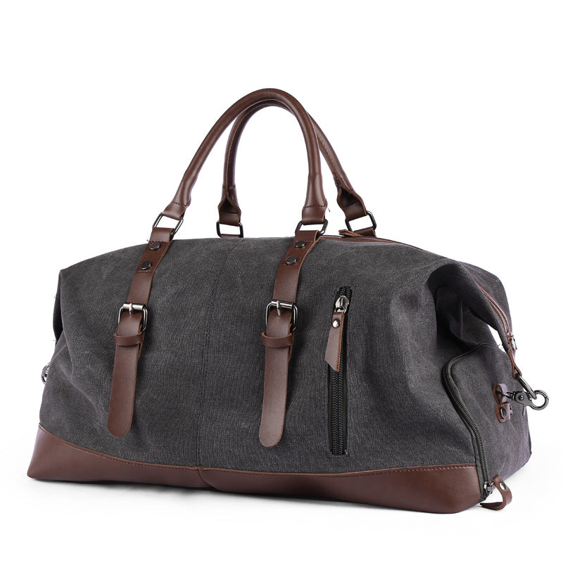 Sac cabas homme en toile, grand et pratique pour un usage quotidien ou en voyage.