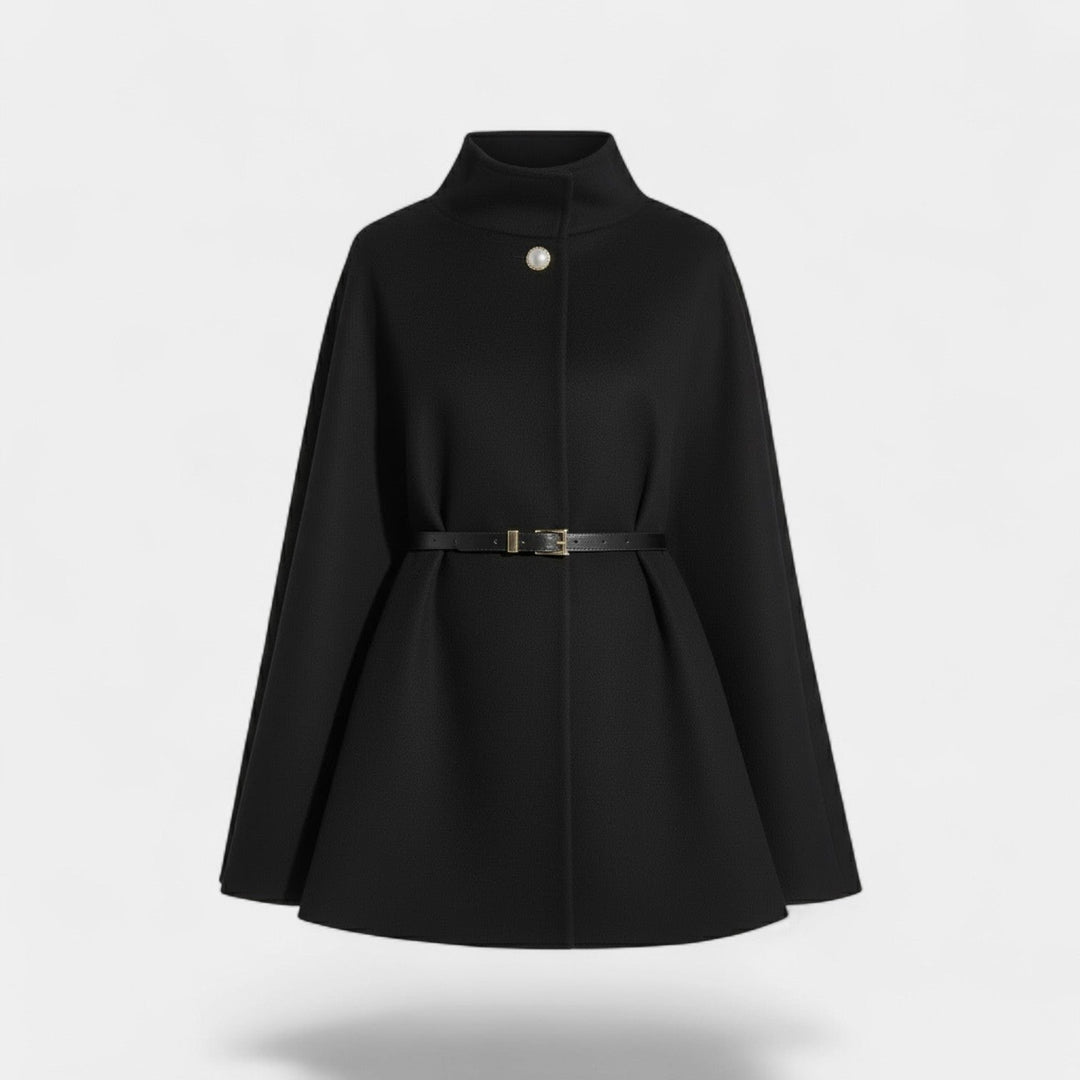 Manteau femme habillé et chic, coupe courte. Style élégant pour l'hiver et les occasions spéciales.