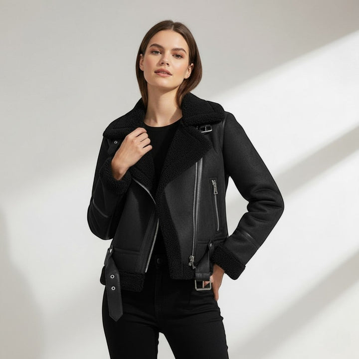 Veste femme structurée ajoutant une touche d'élégance et de sophistication à toute tenue. Idéale mode.