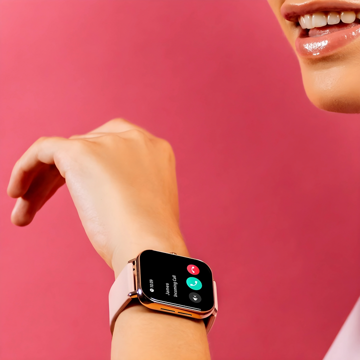 Montre connectée étanche au poignet, pour suivre activité sportive quotidienne. Traceur de fitness unisexe pour la santé.