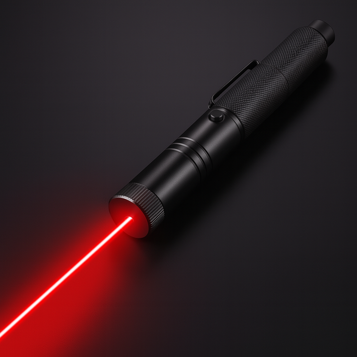 Torche laser pointeur universel rechargeable, longue portée, pour extérieur et usage professionnel.