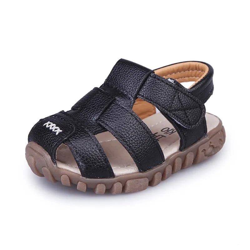 Sandales enfant d'été, faciles à enfiler. Design léger et confortable pour les journées chaudes.