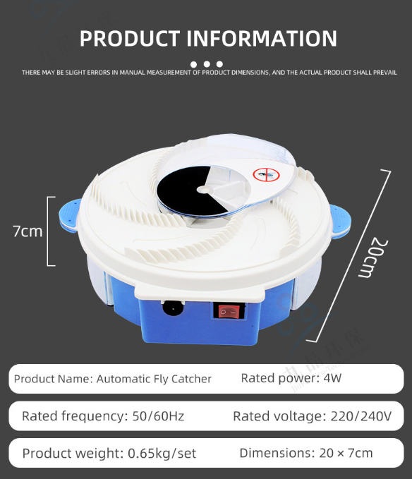 Piège anti-insectes électrique BuzzTrap, silencieux et non toxique. Idéal pour toute pièce intérieure.