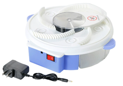 Lutte anti-insectes efficace : piège à mouches électrique silencieux BuzzTrap pour intérieur, anti-moustique.