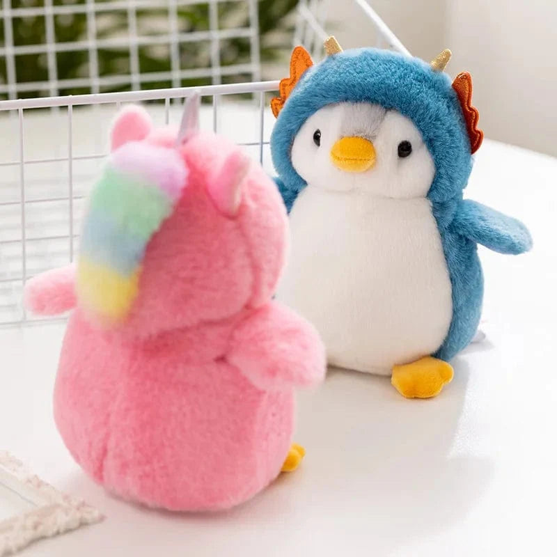 Assortiment de peluches animaux 20cm, jouets doux et mignons pour enfants.
