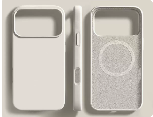 Coque silicone MagSafe jaune pour iPhone 14, protection douce et durable.