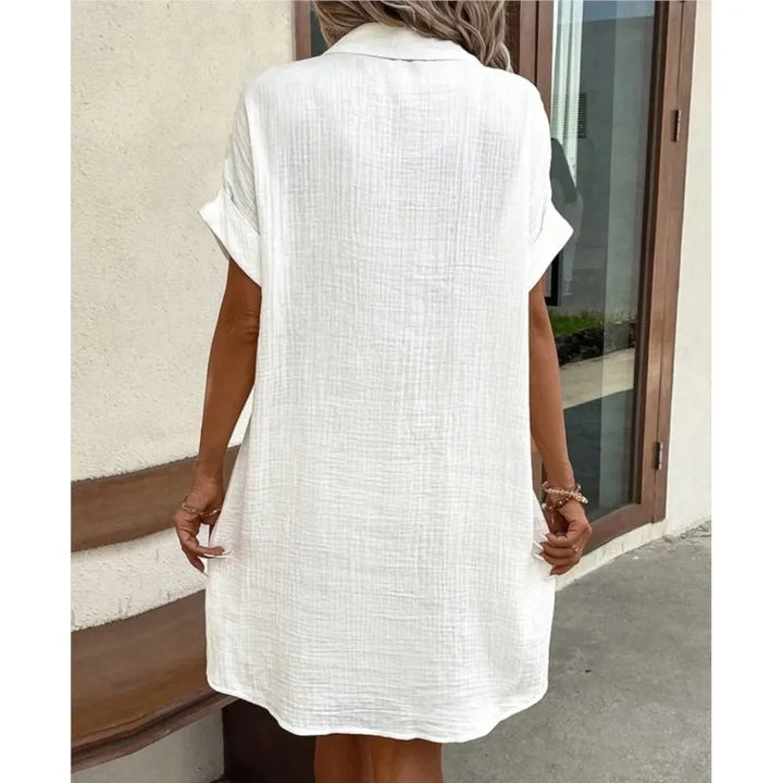 Robe midi fluide femme, été décontracté et élégant. Confortable et légère, mode estivale indispensable.