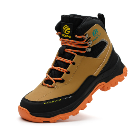 Chaussures hiver femmes imperméables pour randonnée et activités plein air. Bottes de neige chaudes et robustes.