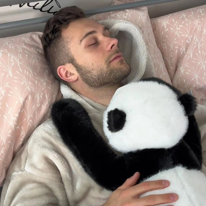 Cadeau idéal: peluche lestée CalmCuddle, douceur et apaisement pour adultes et enfants. Anti-stress.
