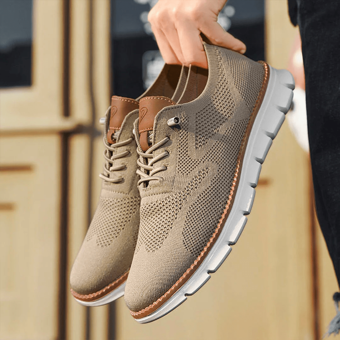 Baskets hommes respirantes assurant des pieds frais, parfaites pour les journées actives et la mode.