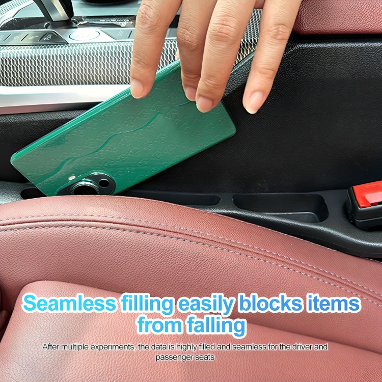 Gadget anti-chute pour siège auto, facilite le rangement et l'accès à vos essentiels.