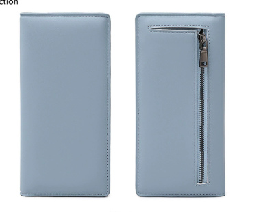 Accessoire essentiel unisexe : portefeuille mince noir, élégant et sécurisé avec blocage RFID pour cartes.
