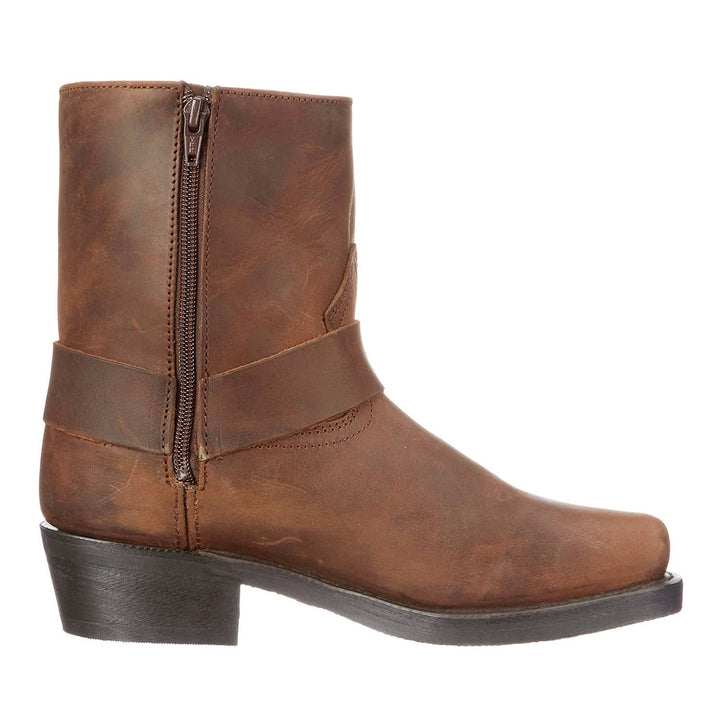 Chaussures homme style cowboy, mi-mollet, au look western authentique et intemporel.