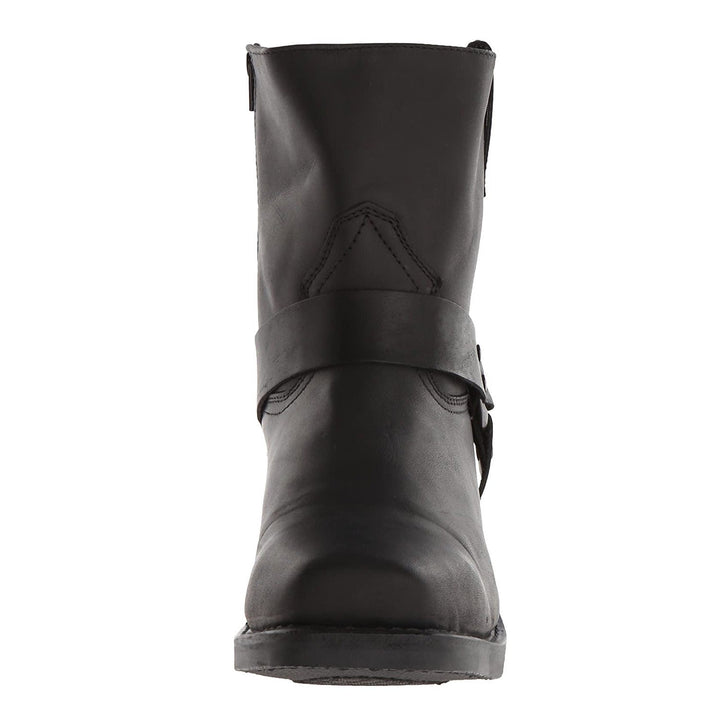 Bottes cowboy homme, mi-mollet, alliant style western classique et confort pour toute occasion.
