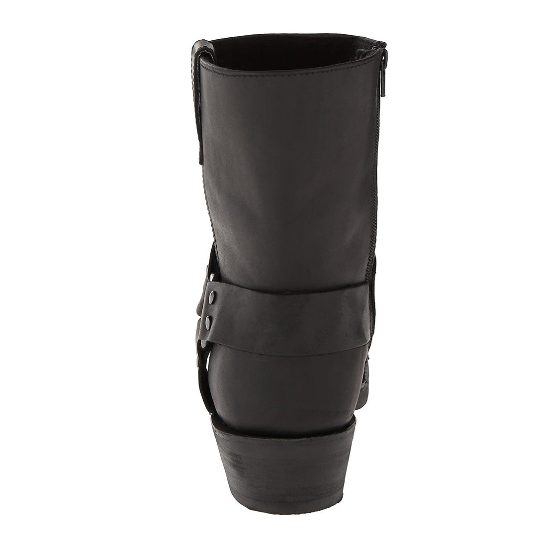 Bottes homme robustes mi-mollet, un classique western authentique pour les saisons froides.
