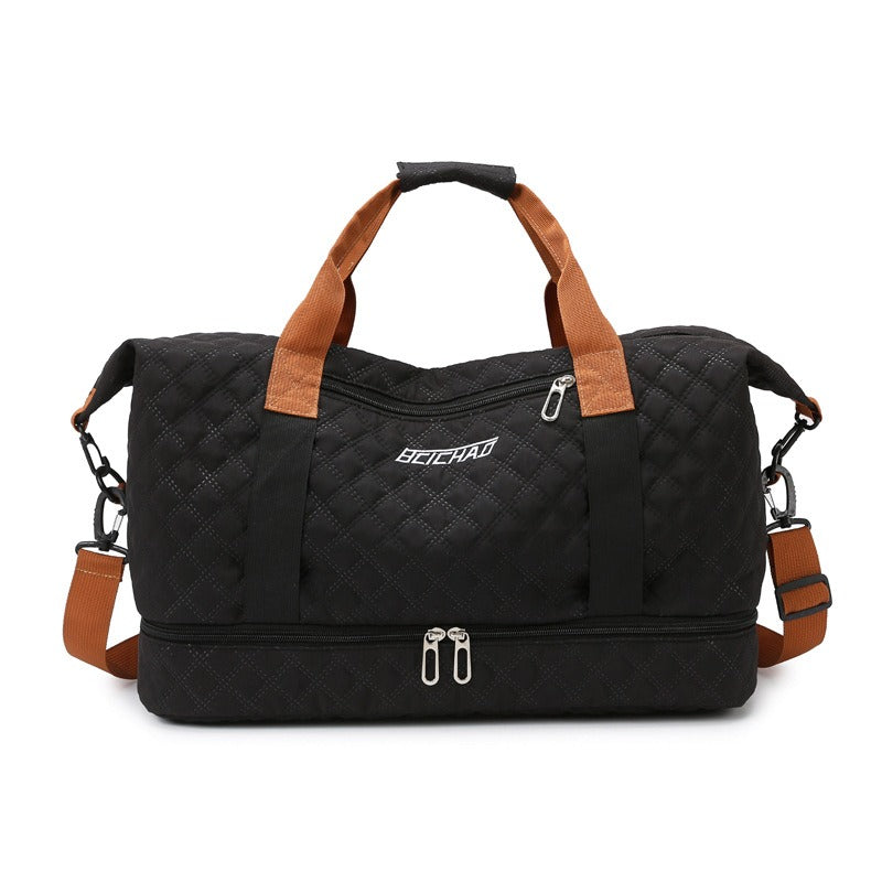 Sac de voyage weekend polyvalent pour homme et femme. Grande capacité et bandoulière réglable pour le sport.