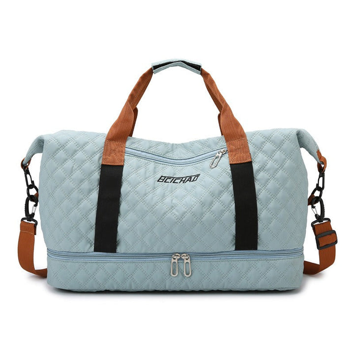 Accessoire polyvalent: sac de sport et voyage pour homme/femme, grande capacité et bandoulière ajustable.
