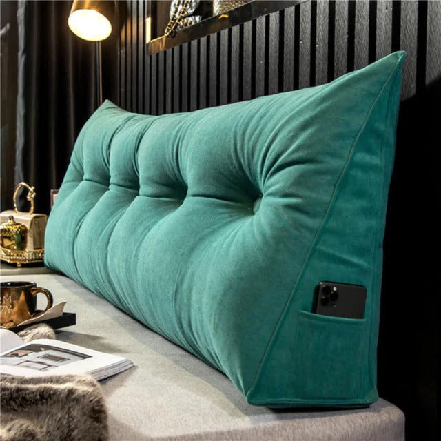 Oreiller de tête décoratif style moderne, accessoire de chambre ergonomique pour un confort optimal et tendance.