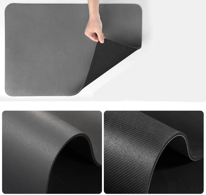 Accessoire cuisine absorbant, idéal pour sécher verres et plats sur le plan de travail, sans humidité.