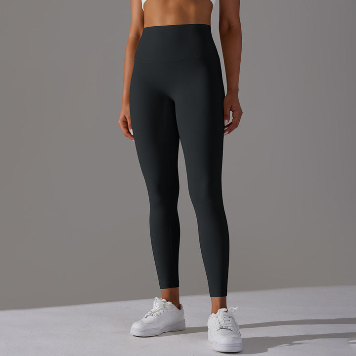 Leggings de sport taille haute pour femmes, confortables et extensibles, parfaits pour yoga ou entraînement.
