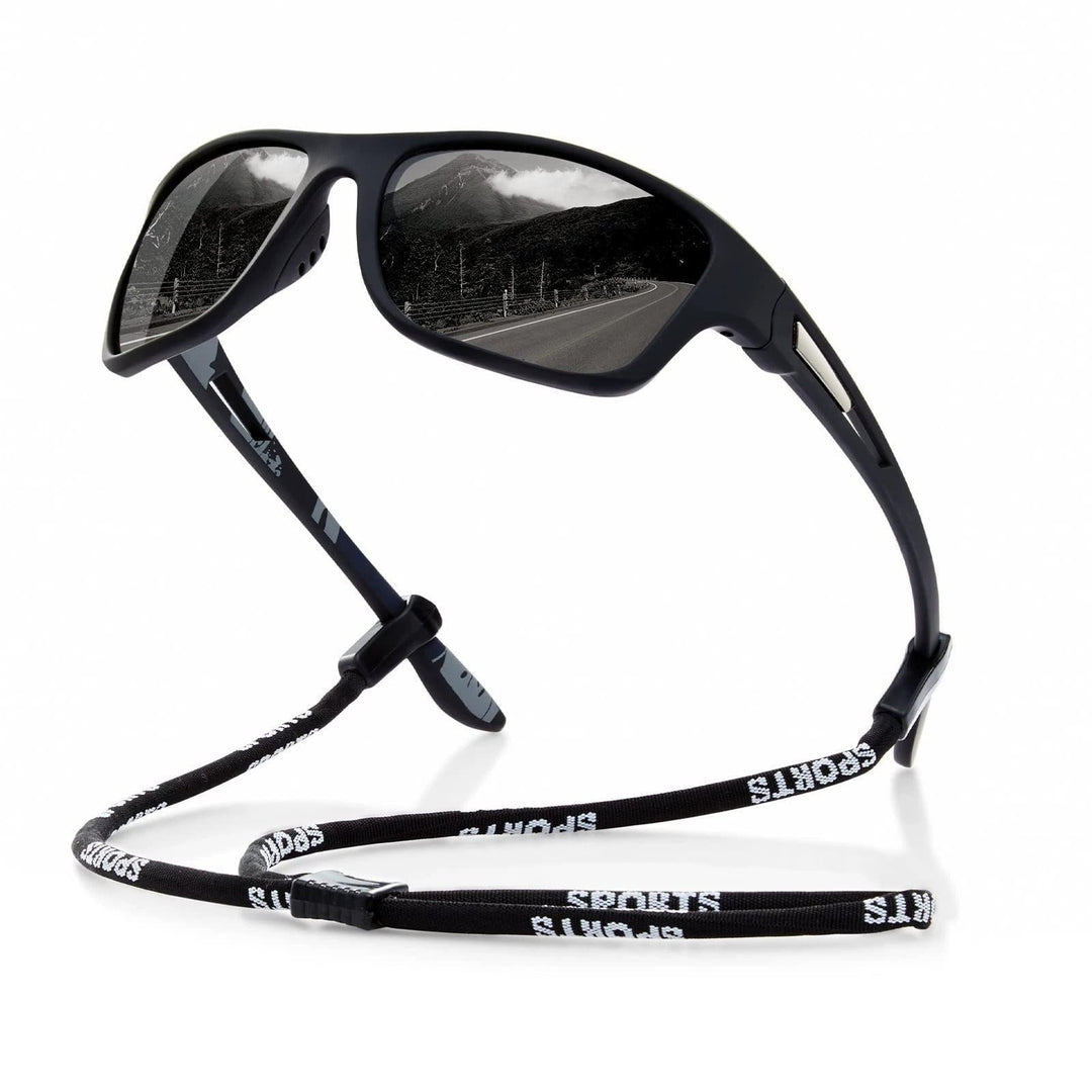 Lunettes de soleil polarisées pour femmes, protection UV400, idéales pour le sport, la course et le vélo.