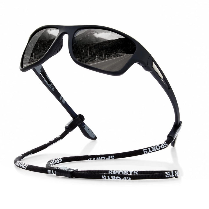 Lunettes de soleil polarisées pour femmes, protection UV400, idéales pour le sport, la course et le vélo.